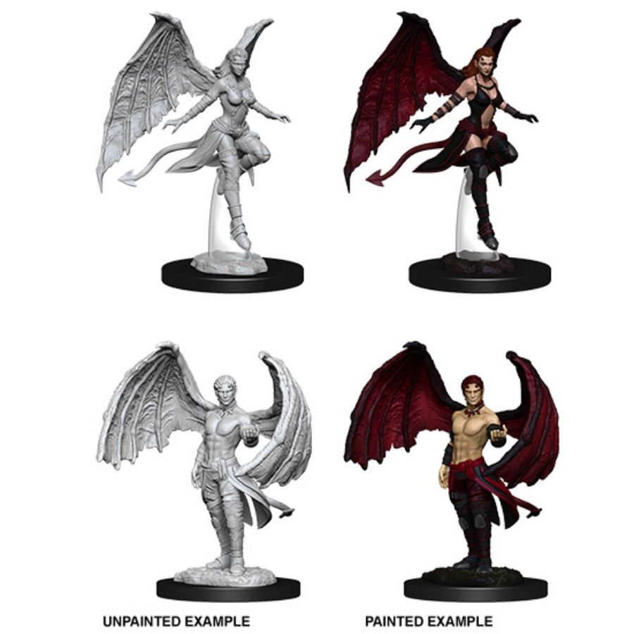 D&D Nolzur's Marvelous Unpainted Miniatures: W10 Succubus & Incubus