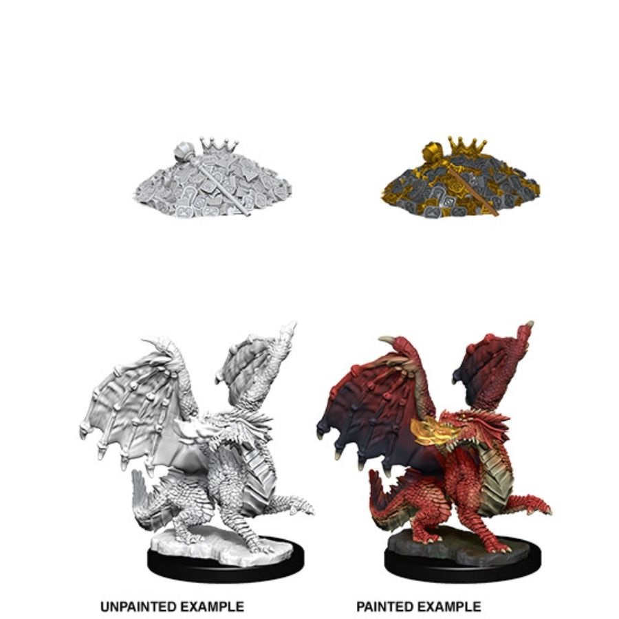 D&D Nolzur's Marvelous Unpainted Miniatures: W10 Red Dragon Wyrmling