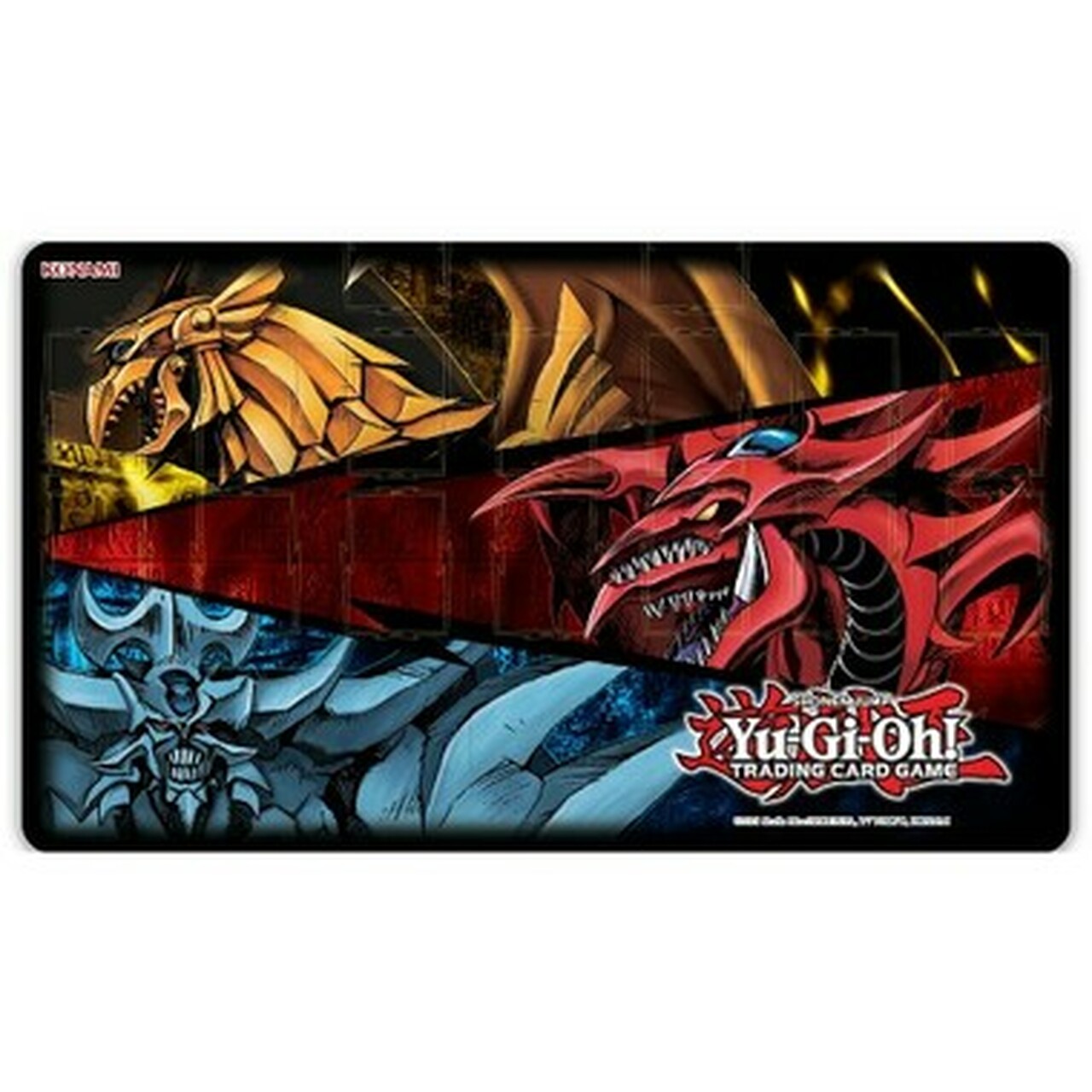 Yu-Gi-Oh! Playmat: Slifer, Obelisk, and Ra
