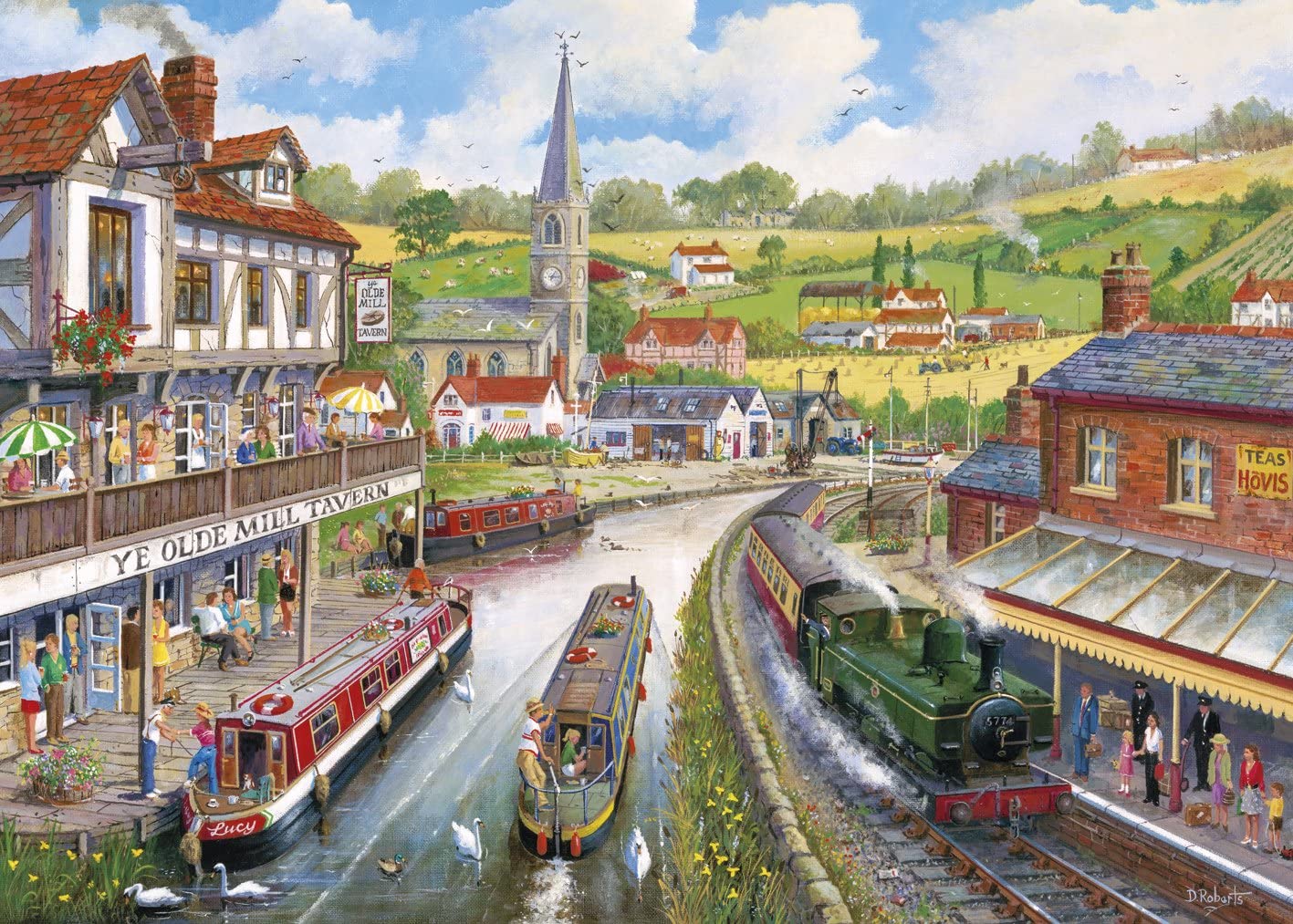 Ye Olde Mill Tavern (1000 pc puzzles)