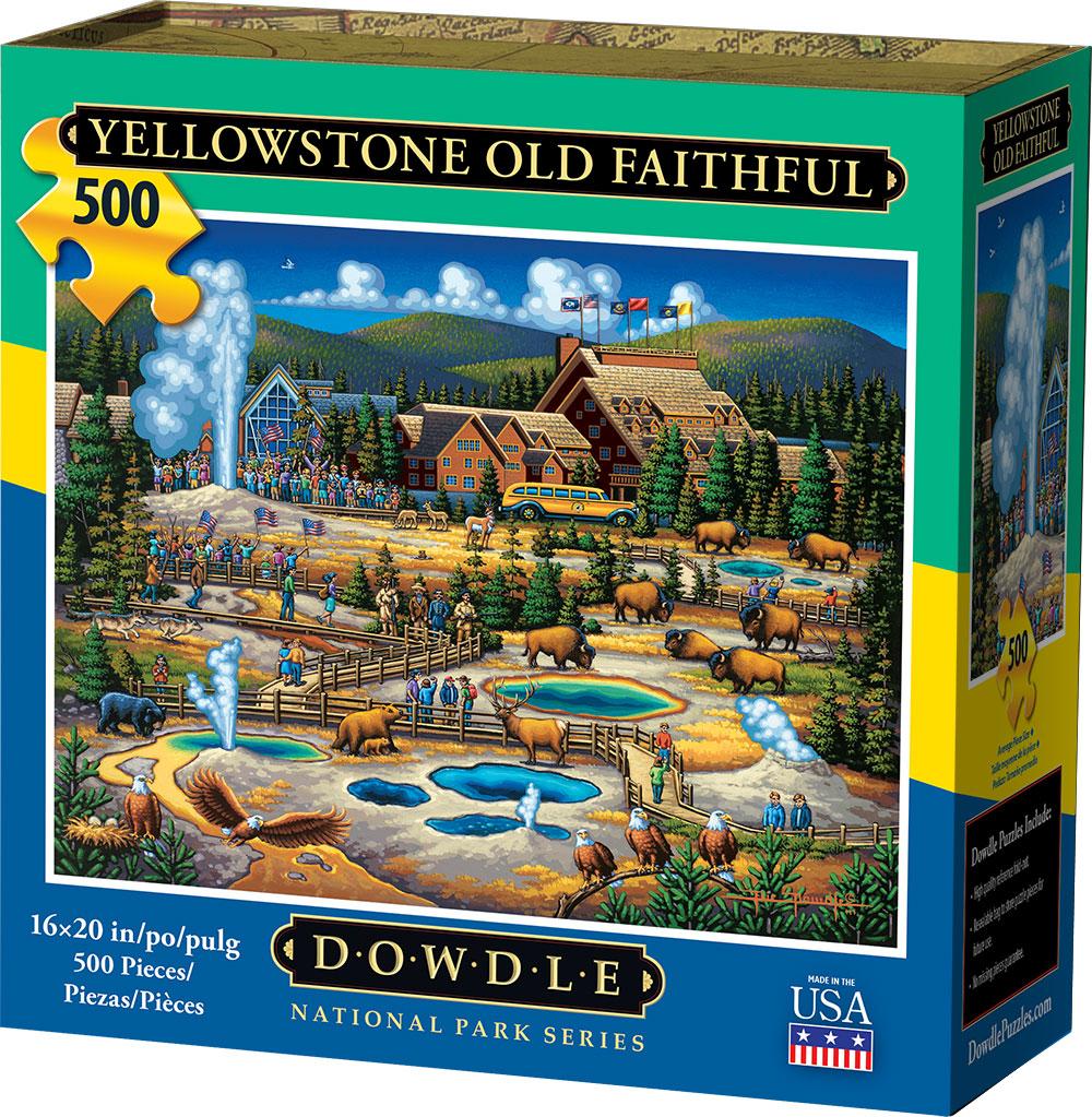 Yellowstone Old Faithful (500 pc puzzle)