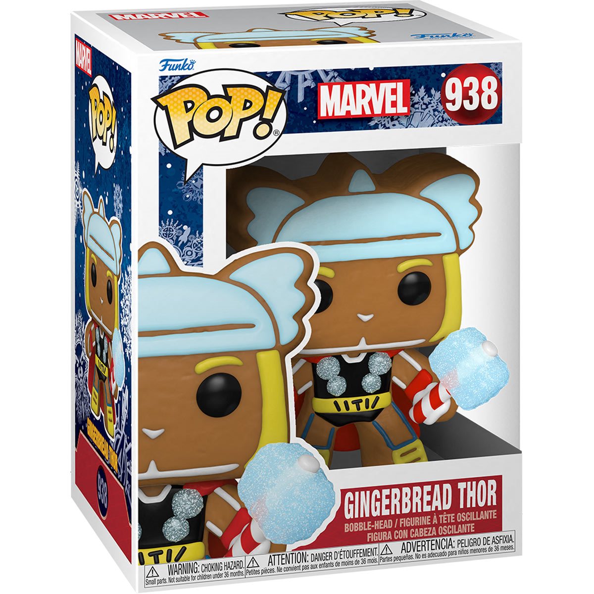 Marvel Holiday: Gingerbread Thor Pop! Vinyl Figure (938)