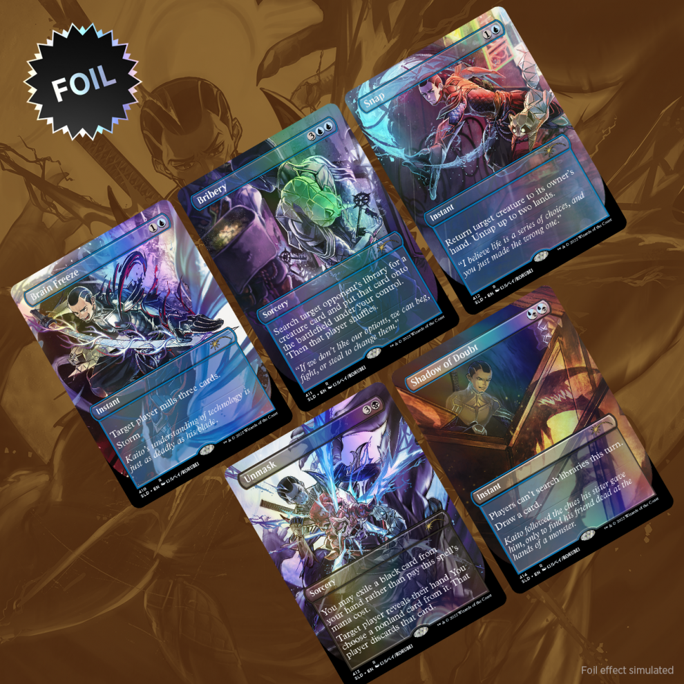 Secret Lair Drop: Introducing Kaito Shizuki (Foil Edition)