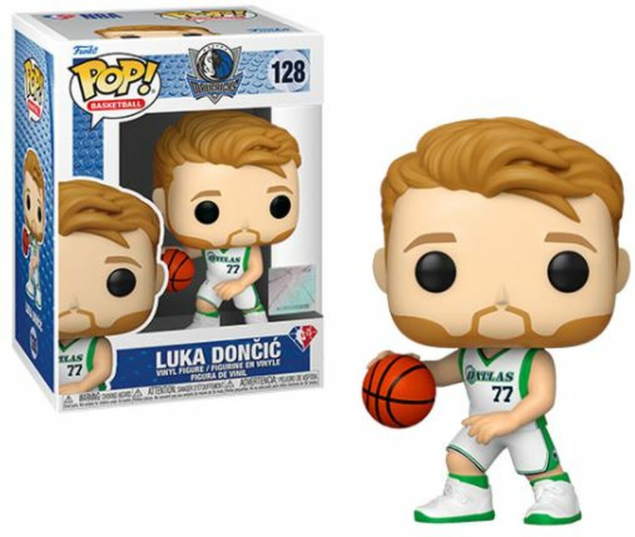 NBA: Mavericks - Luka Dončić Pop! Vinyl Figure (128)