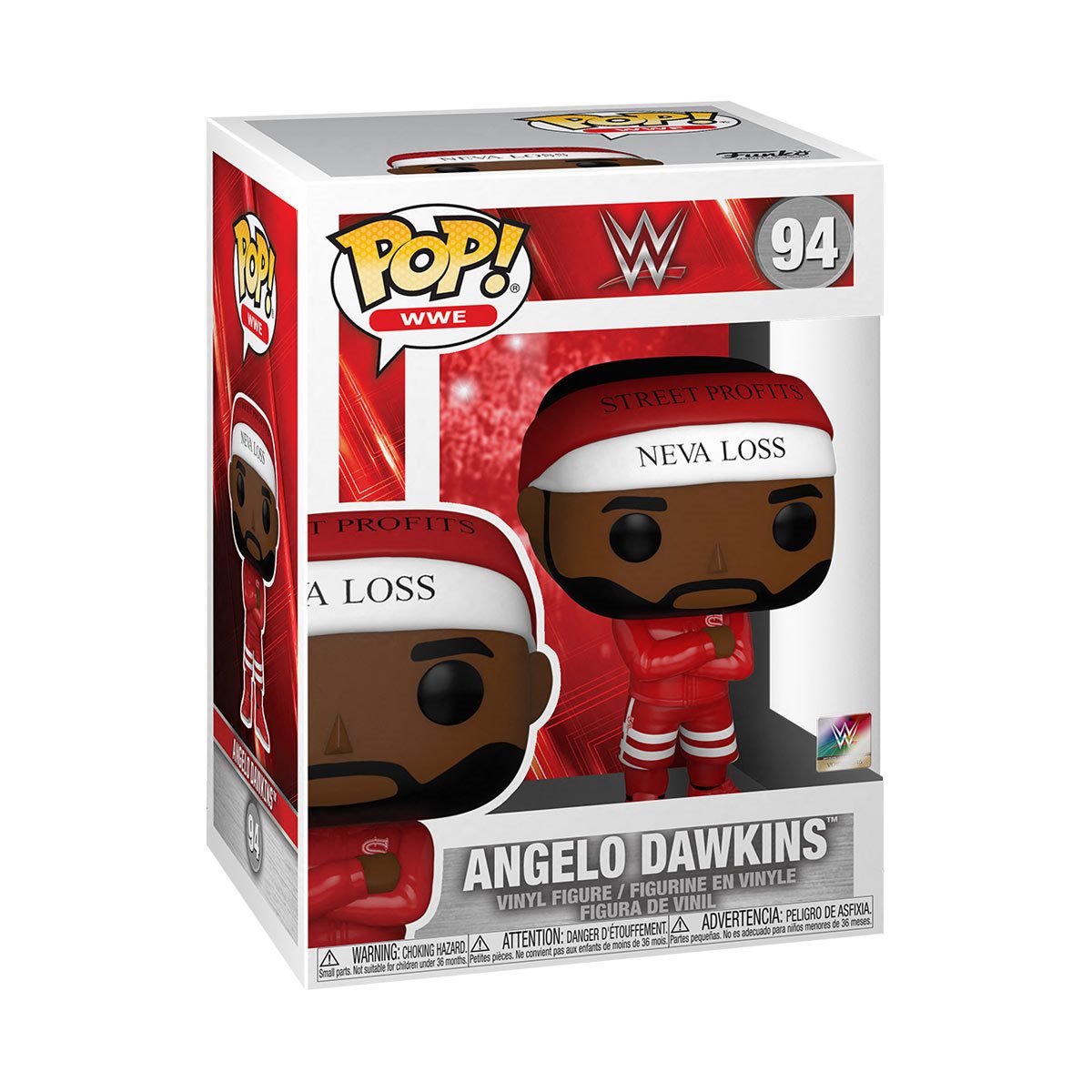 WWE: Street Profits - Angelo Dawkins Pop! Vinyl Figure (94)