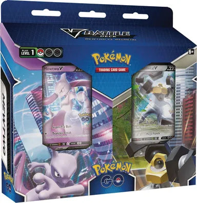 Pokemon GO: V Battle Deck Bundle - Melmetal vs Mewtwo