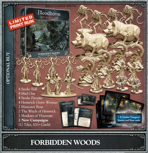 Bloodborne: The Board Game - Forbidden Woods