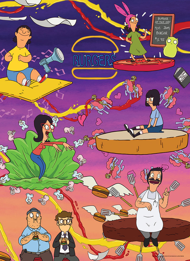 Bob's Burgers: Burger Dreams (1000 pc puzzle)