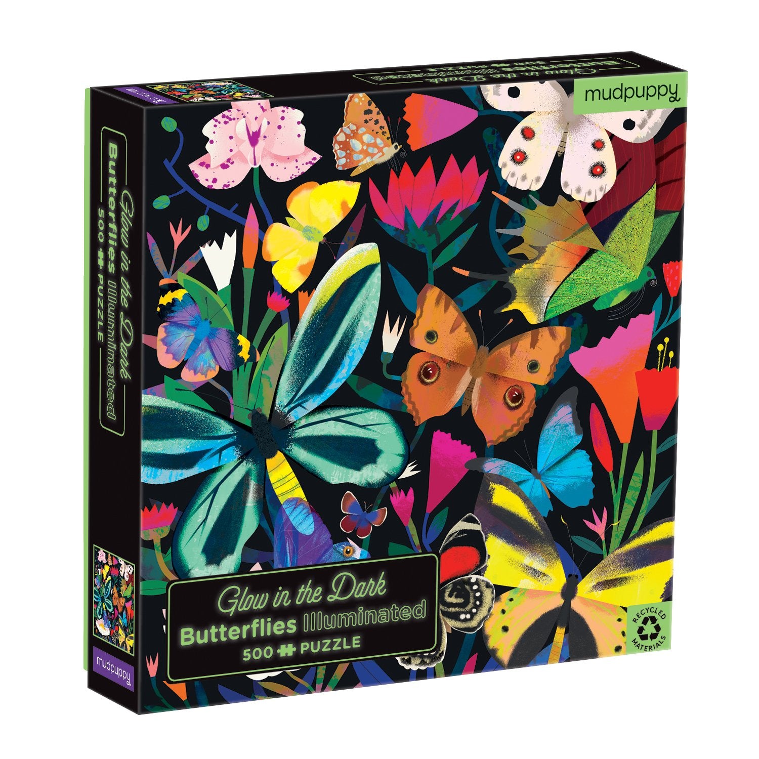 Butterflies Illuminated -Glow in the Dark (500 pc puzzle)