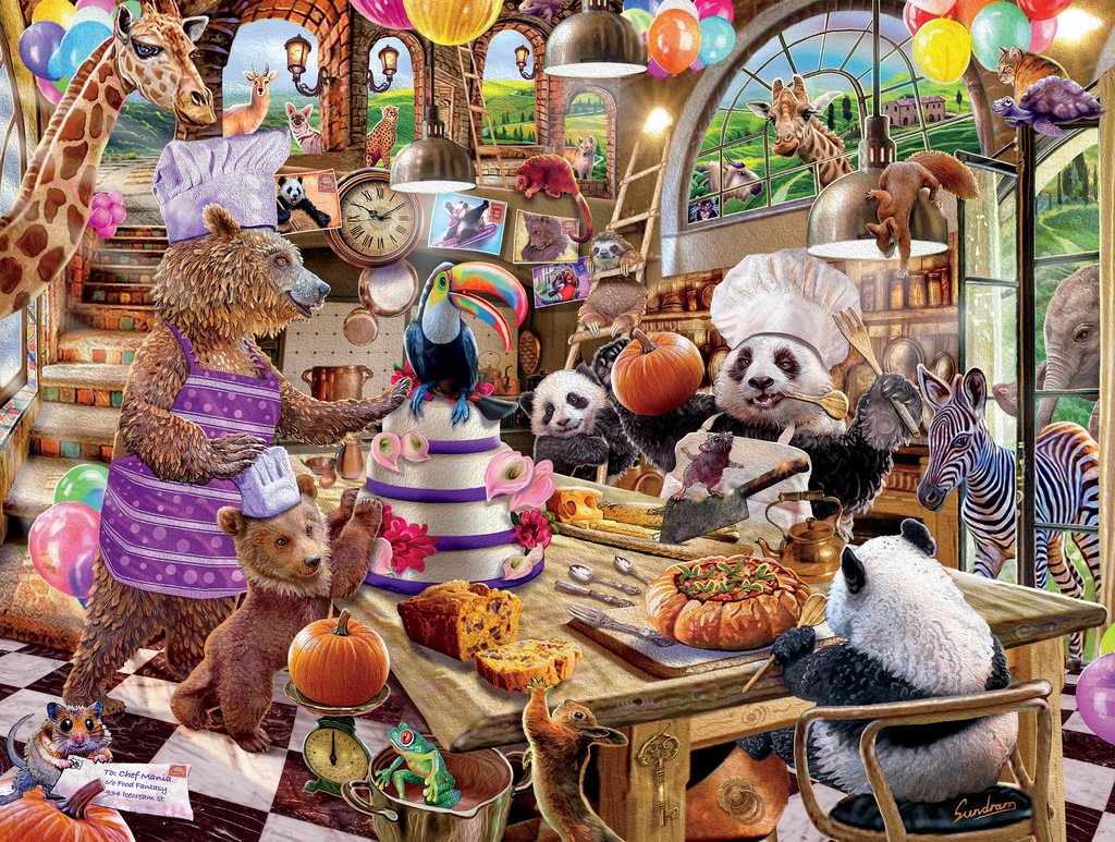 Chef Mania (550 pc puzzle)