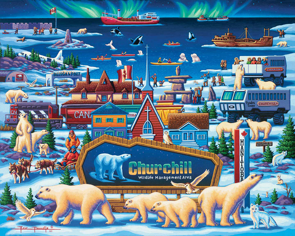 Churchill Polar Bears (500 pc puzzle)