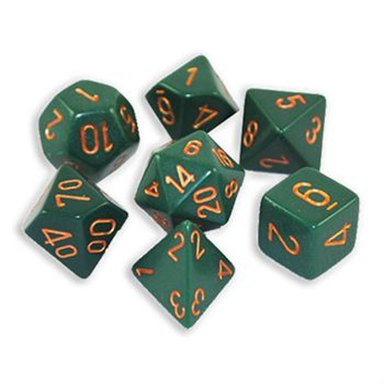 Chessex Opaque Polyhedral 7-Die Set
