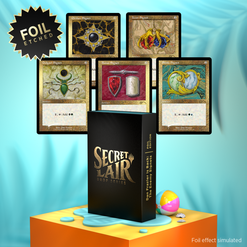 Secret Lair Drop: Dan Frazier is Back - The Enemy Signets (Foil Edition)