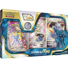 Pokemon Origin Form Dialga or Palkia VSTAR Premium Collection