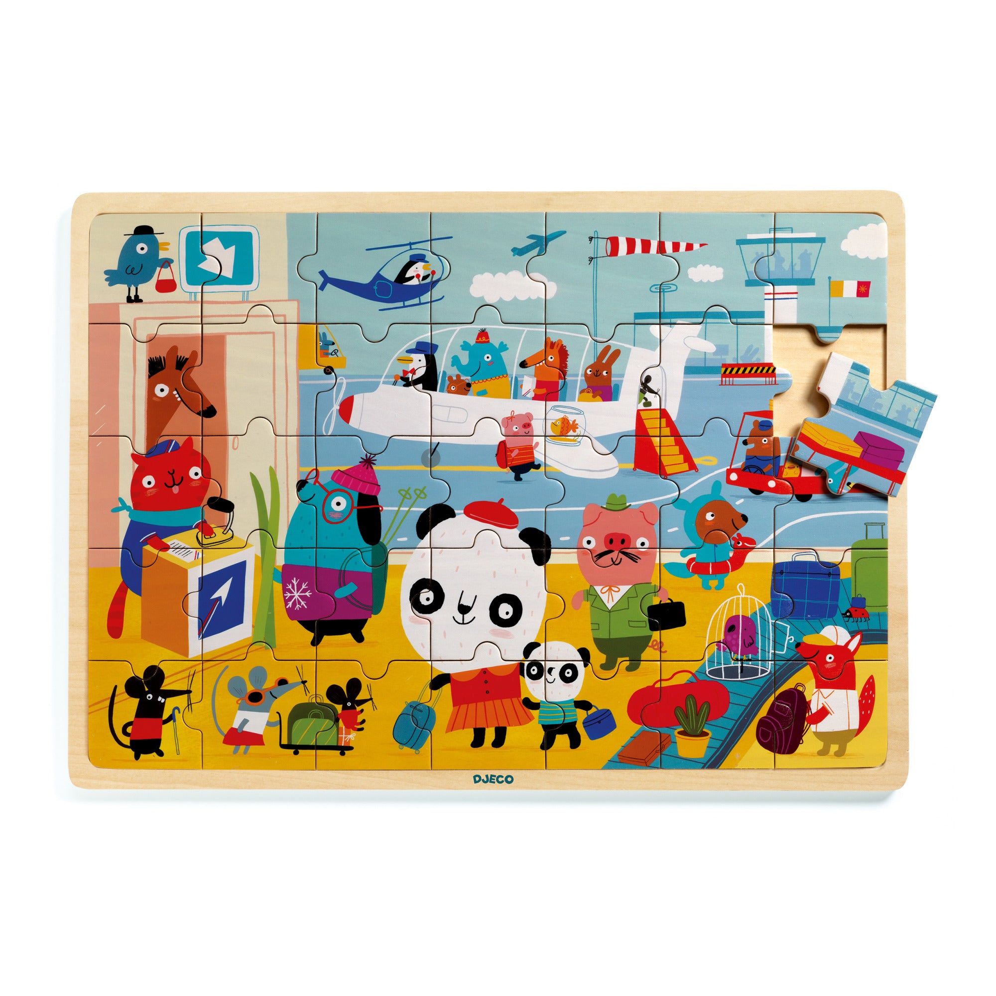 Wooden Puzzles: Puzzlo Airport