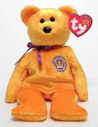Beanie Baby: Celebrations the Bear (UK, Canada, Australia, New Zealand Exclusive)