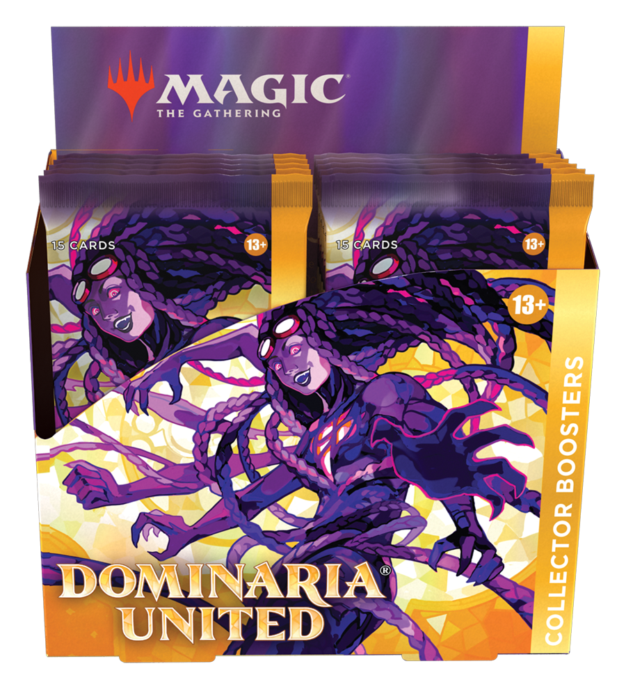 Dominaria United - Collector Booster Box with Box Topper (No Buy-a-Box Dominaria United - Collector Booster Box with Box Topper (No Buy-a-Box