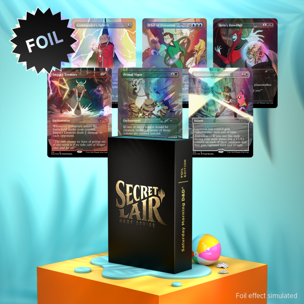 Secret Lair Drop: Saturday Morning D&D (Foil Edition)