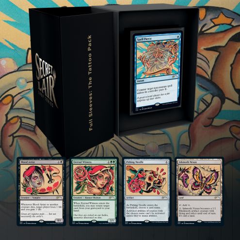 Secret Lair Drop: Summer Superdrop - Full Sleeves: The Tattoo Pack