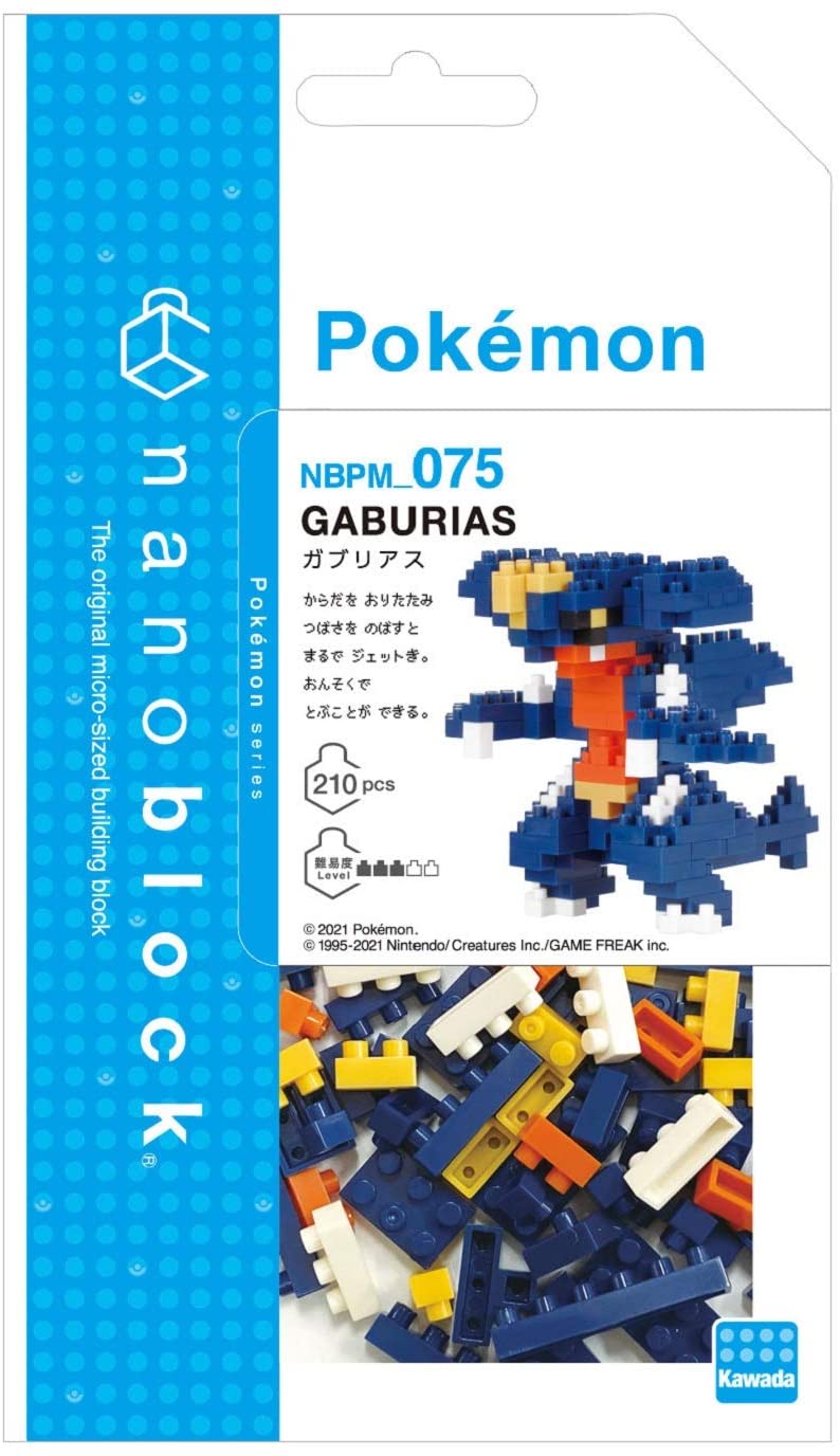 Nanoblock: Pokemon - Garchomp