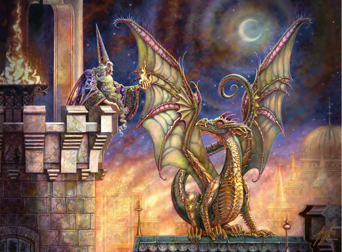 Gift of Fire 100 pc jigsaw puzzle Gift of Fire 100 pc jigsaw puzzle