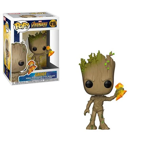 Avengers: Infinity War Groot with Stormbreaker Pop! Vinyl Figure
