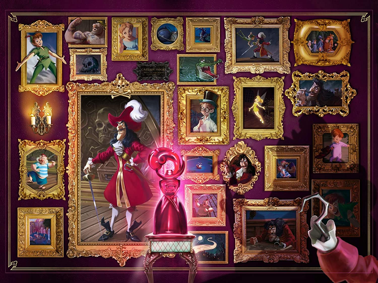 Disney Villainous - Captain Hook (1000 pc puzzle)