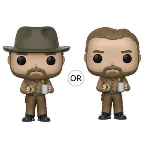 Stranger Things Hopper with Donut Pop! Vinyl Figure
