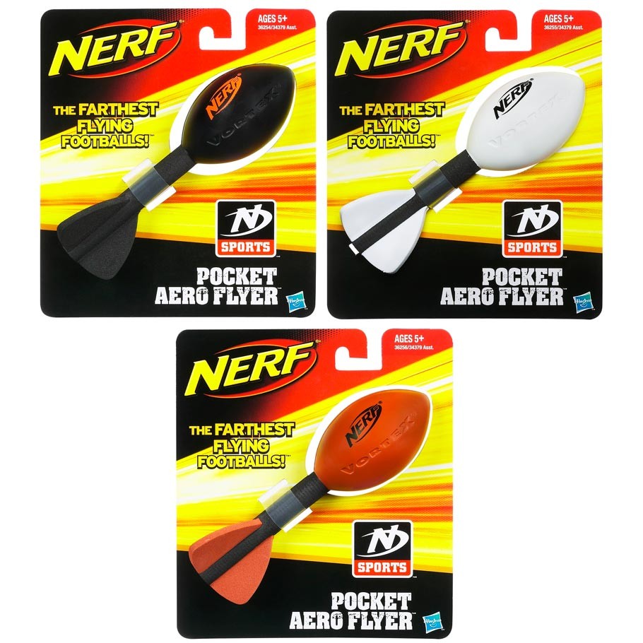 NERF: Sports Pocket Aero Flyer (Assorted Colors)