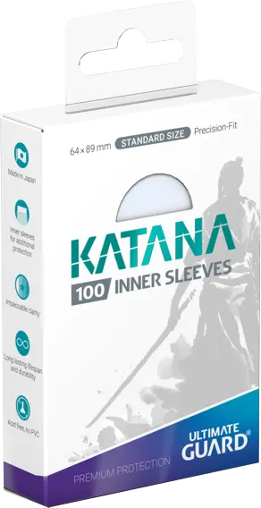 Ultimate Guard Katana Precision Fit Inner Sleeves - Standard Size