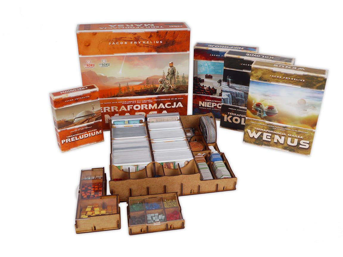E-Raptor Insert: Terraforming Mars + Expansions