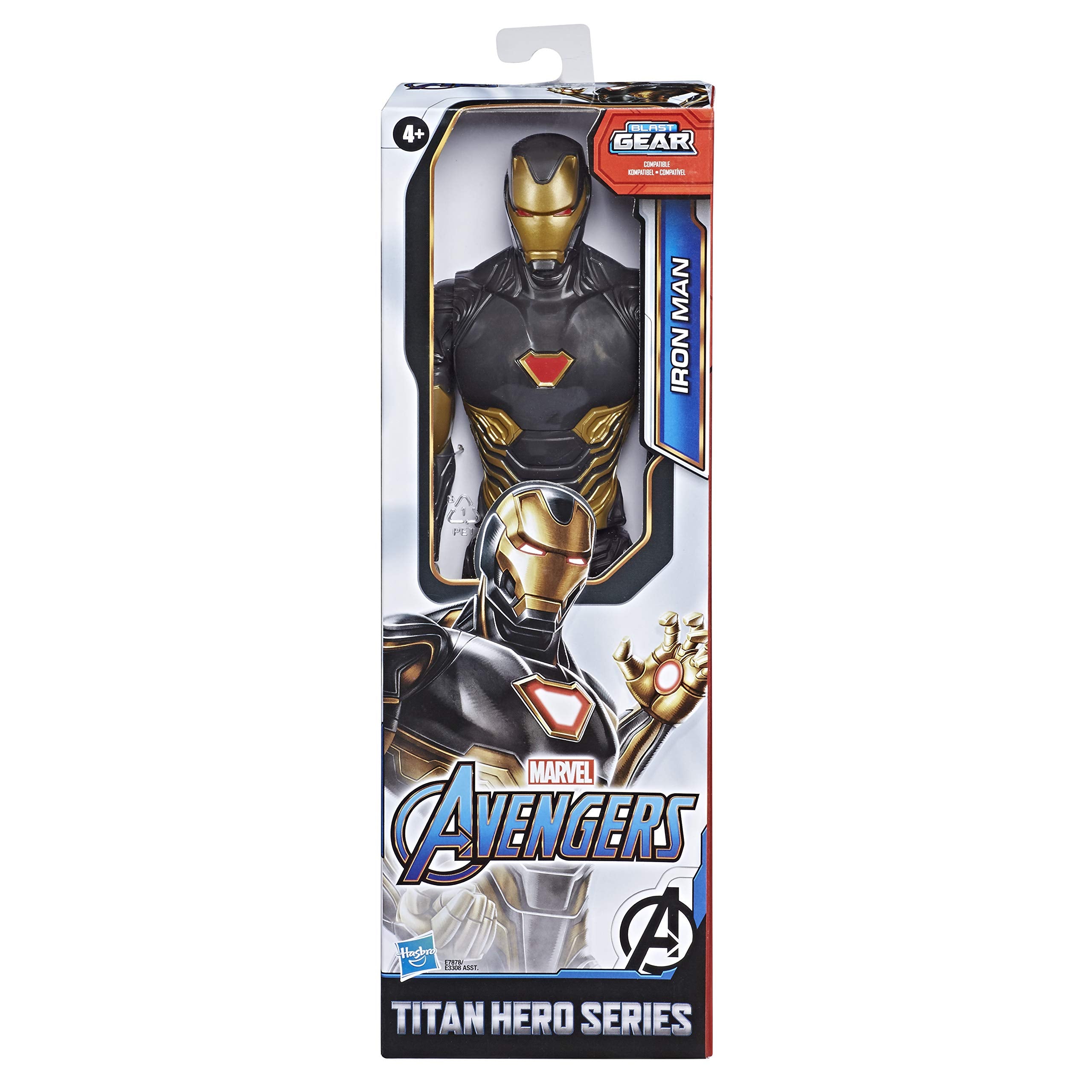Avengers: Iron Man (Black Armor) Titan Hero Action Figure