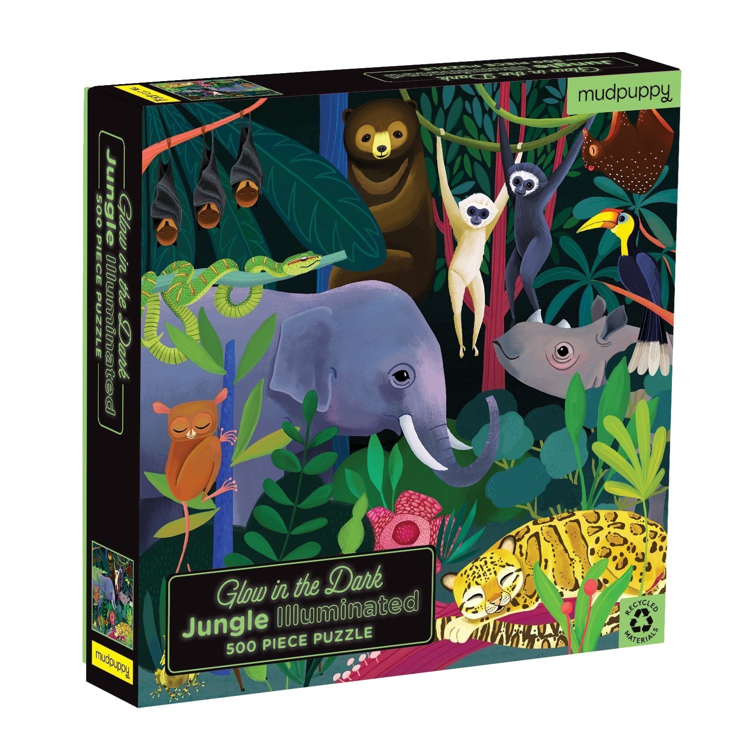 Jungle Illuminated -Glow in the Dark (500 pc puzzle)