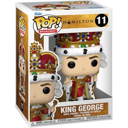 Hamilton King George Pop! Vinyl Figure