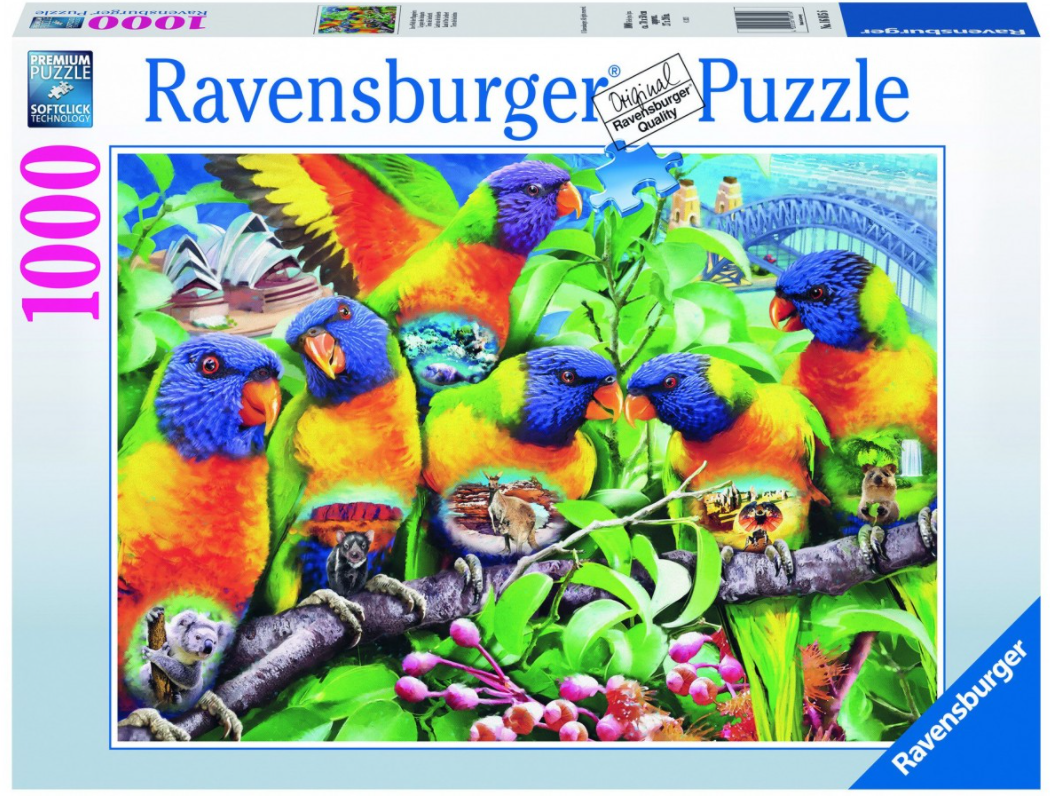 Land of the Lorikeet (1000 pc puzzle)