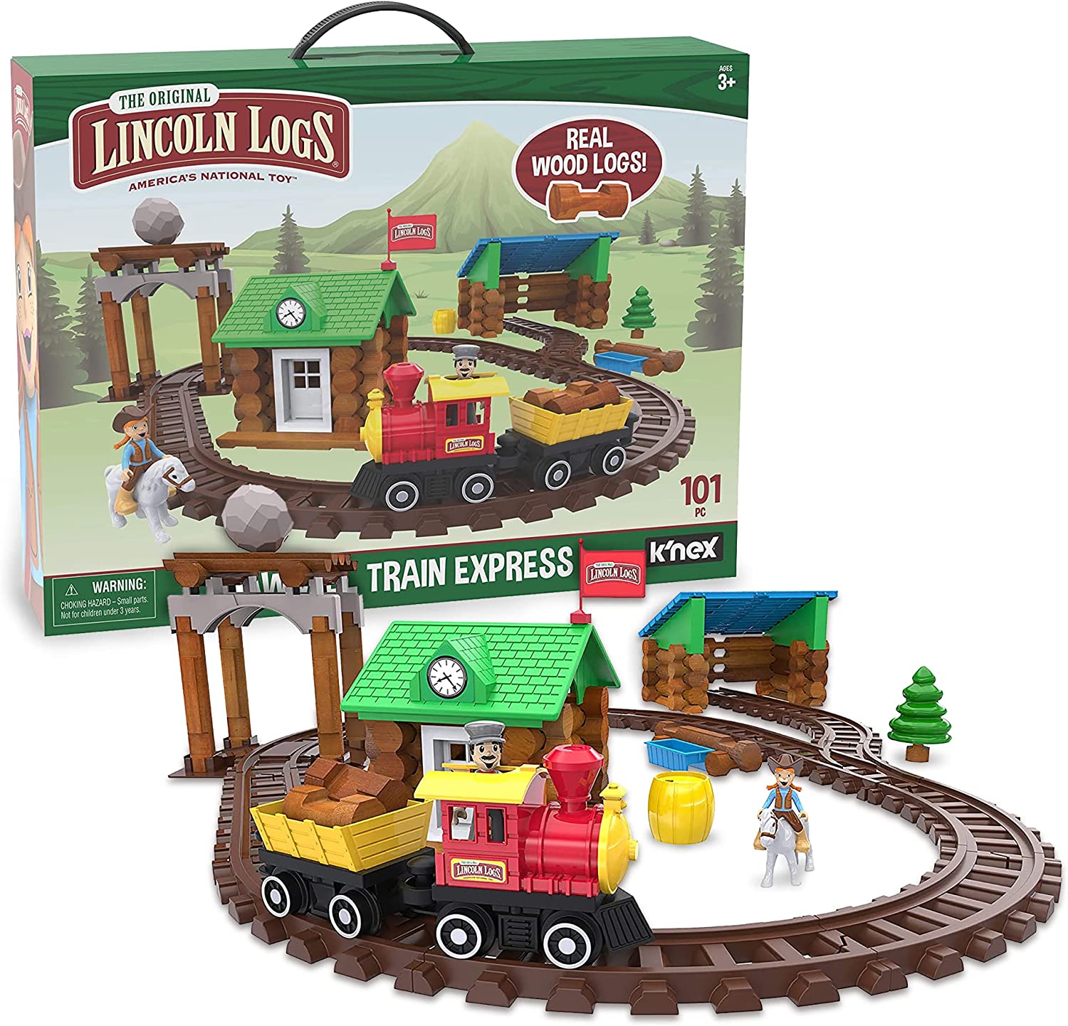 Lincoln Logs Sawmill Express Train