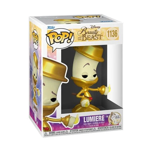 Beauty and the Beast Be Our Guest Lumiere Pop! Vinyl Figure