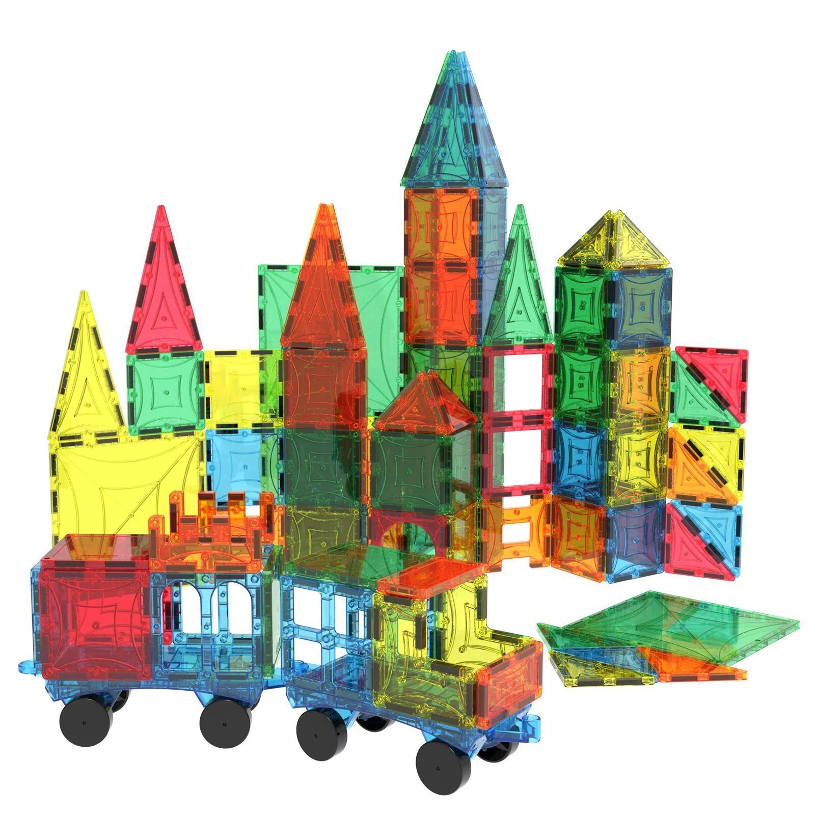 Mag-Genius Magna Award Winning Building Magnetic Toy 108 piece set