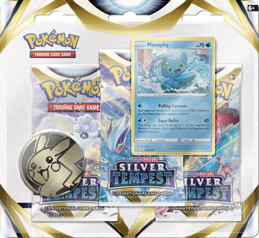 Silver Tempest: 3 Pack Blister