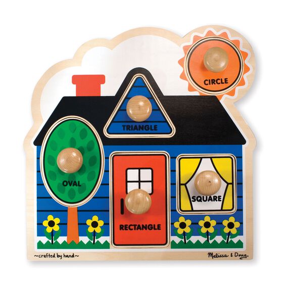 First Shapes Puzzle: Jumbo Knob