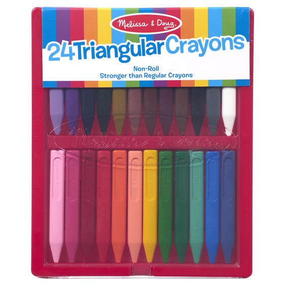 Triangular Crayon Set (24 pc)