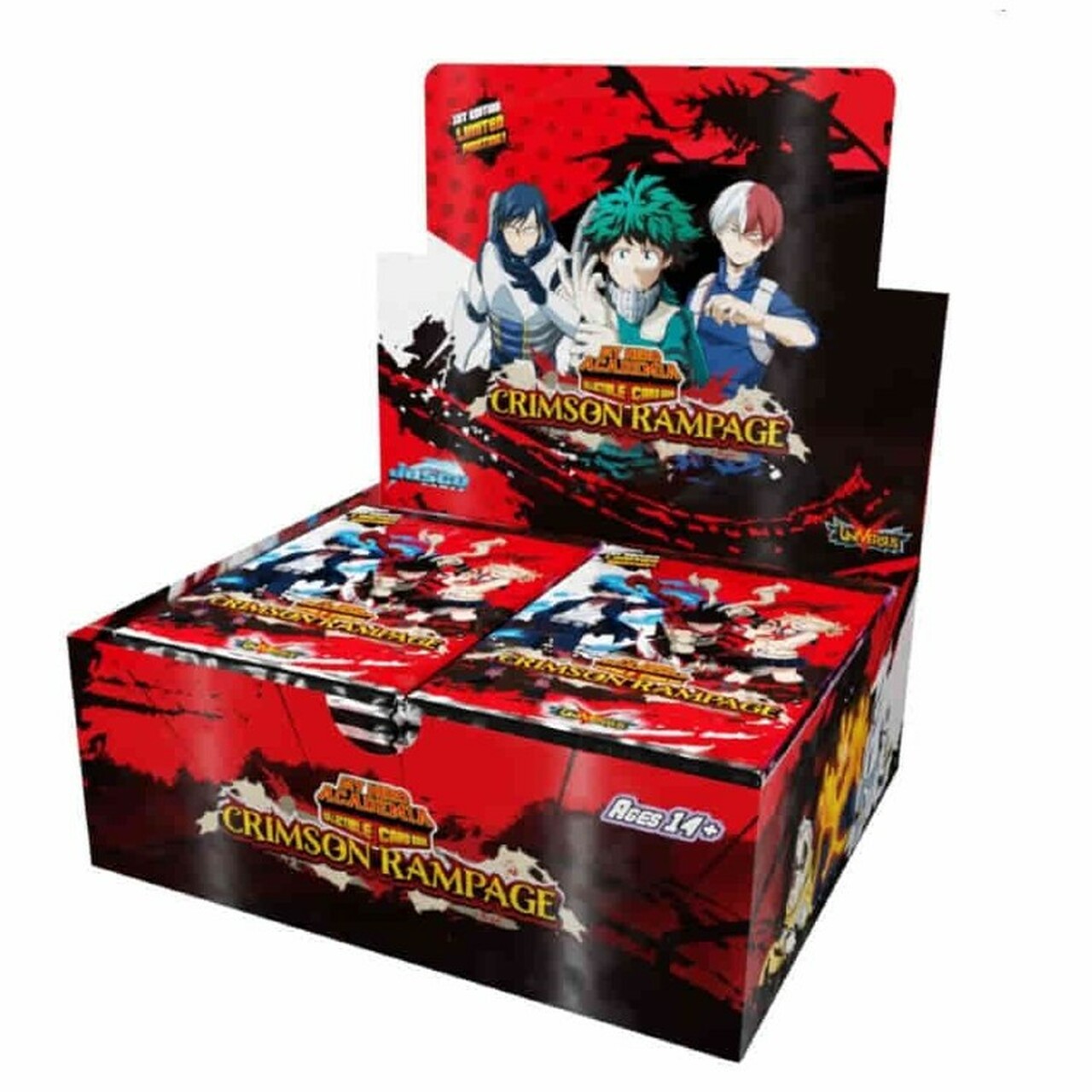 My Hero Academia CCG: Series 2 - Crimson Rampage Booster Box My Hero Academia CCG: Series 2 - Crimson Rampage Booster Box