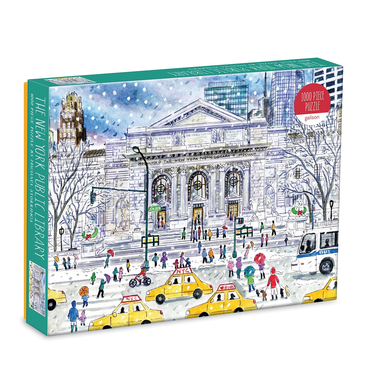 The New York Public Library by Michael Storrings (1000 pc puzzle)