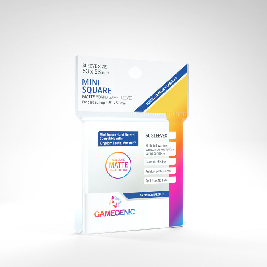 Gamegenic Matte Sleeves: Mini-Square Gamegenic Matte Sleeves: Mini-Square