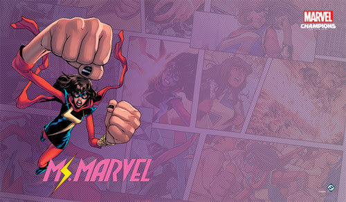 Marvel Champions Ms. Marvel Playmat