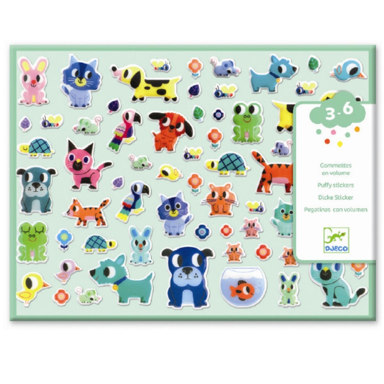 Djeco Stickers: My Little Friends