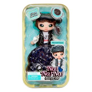 Na! Na! Na! Surprise Glam Series Maxwell Dane with Metallic Purse 2-in-1 Fashion Doll