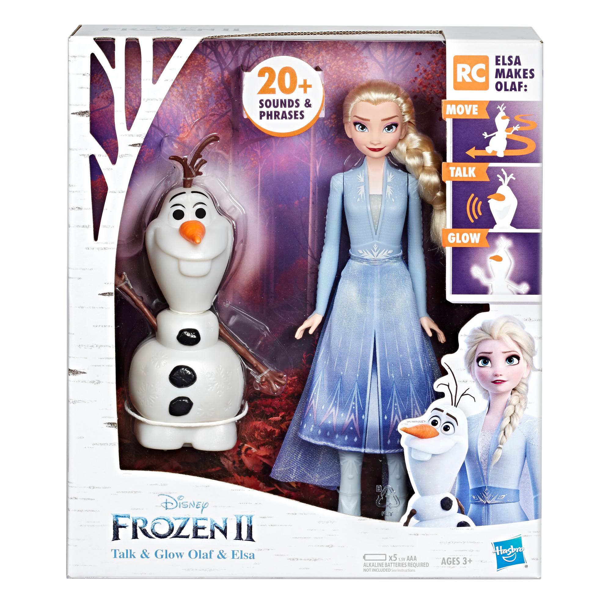 Frozen II Talk and Glow Olaf and Elsa
