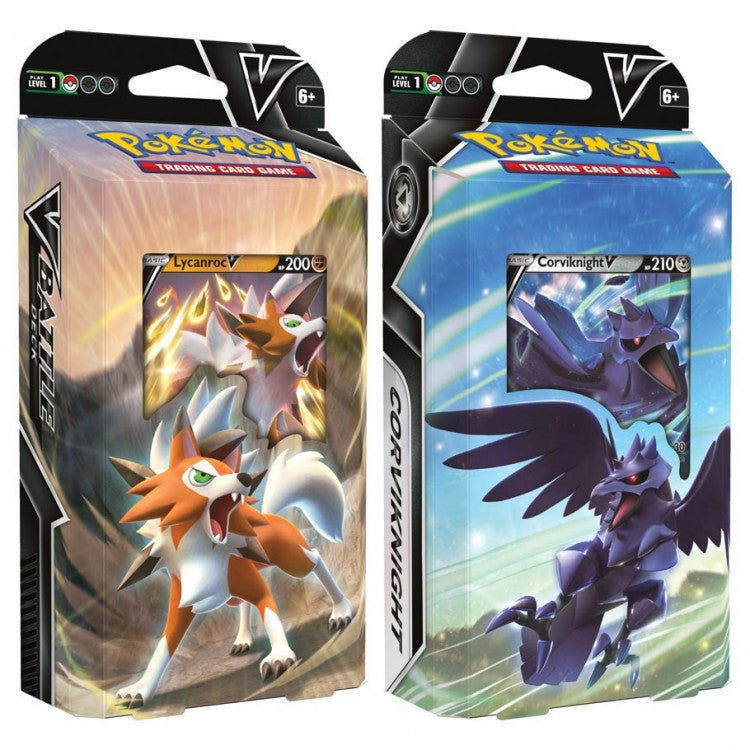 V Battle Deck - Lycanroc & Corviknight
