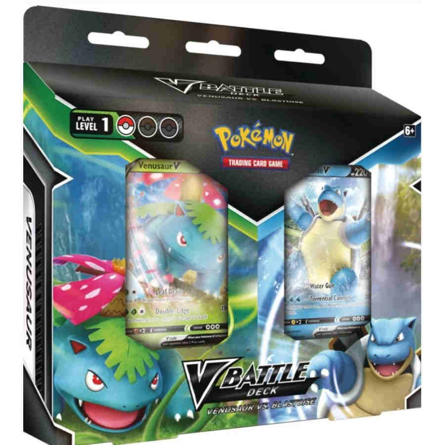 V Battle Deck Bundle - Venusaur Vs. Blastoise